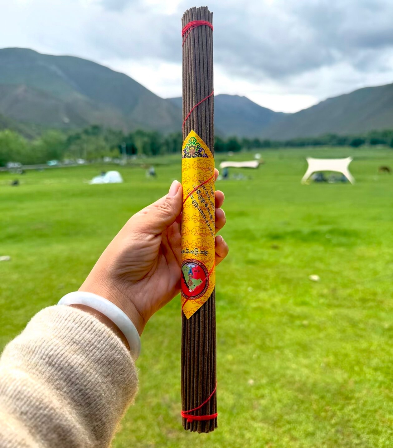 Encens naturel tibétain issu des temples et monastères de Lhassa