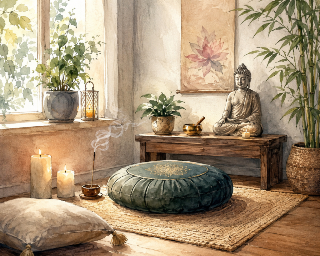 amenager coin meditation