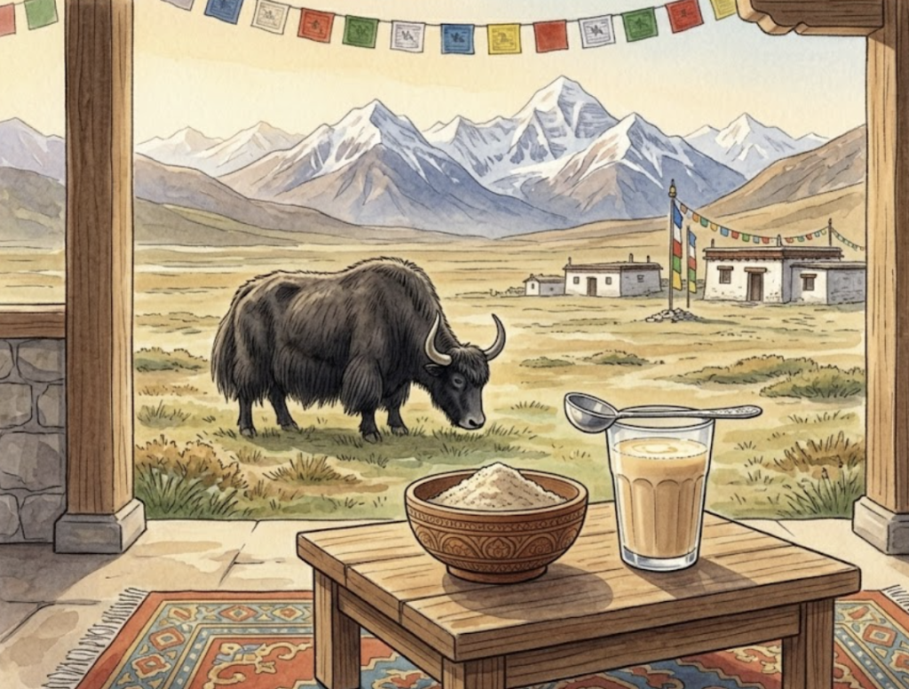 histoire the beurre de yak