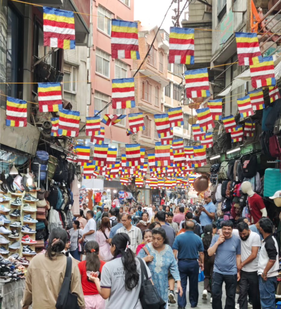 katmandou street market