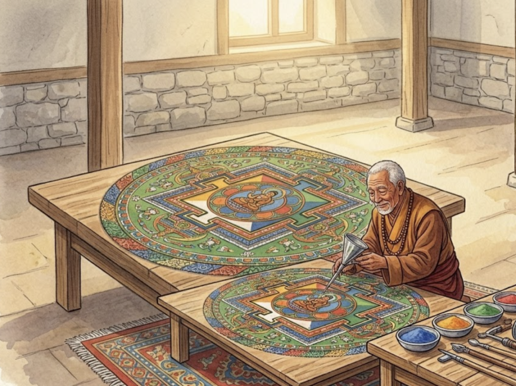 mandala de sable