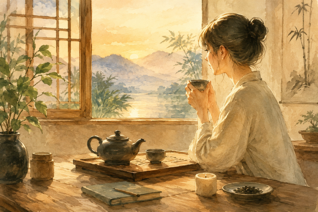rituer du the du matin