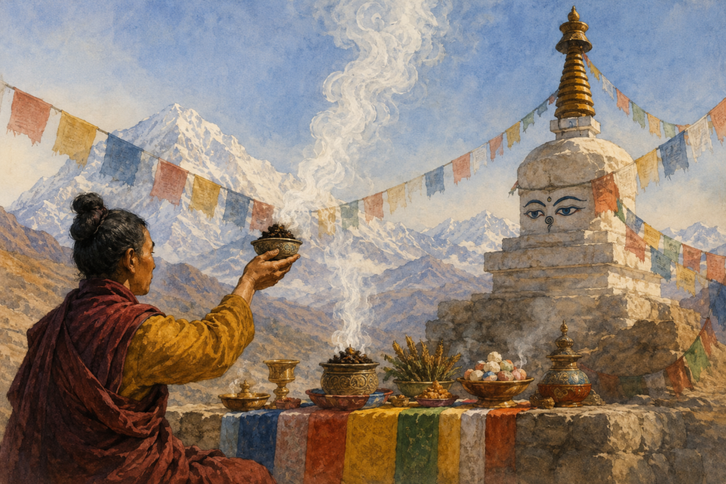 sang sol tradition offrande