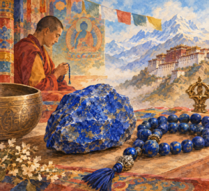 lapis azuli dans la tradition tibet