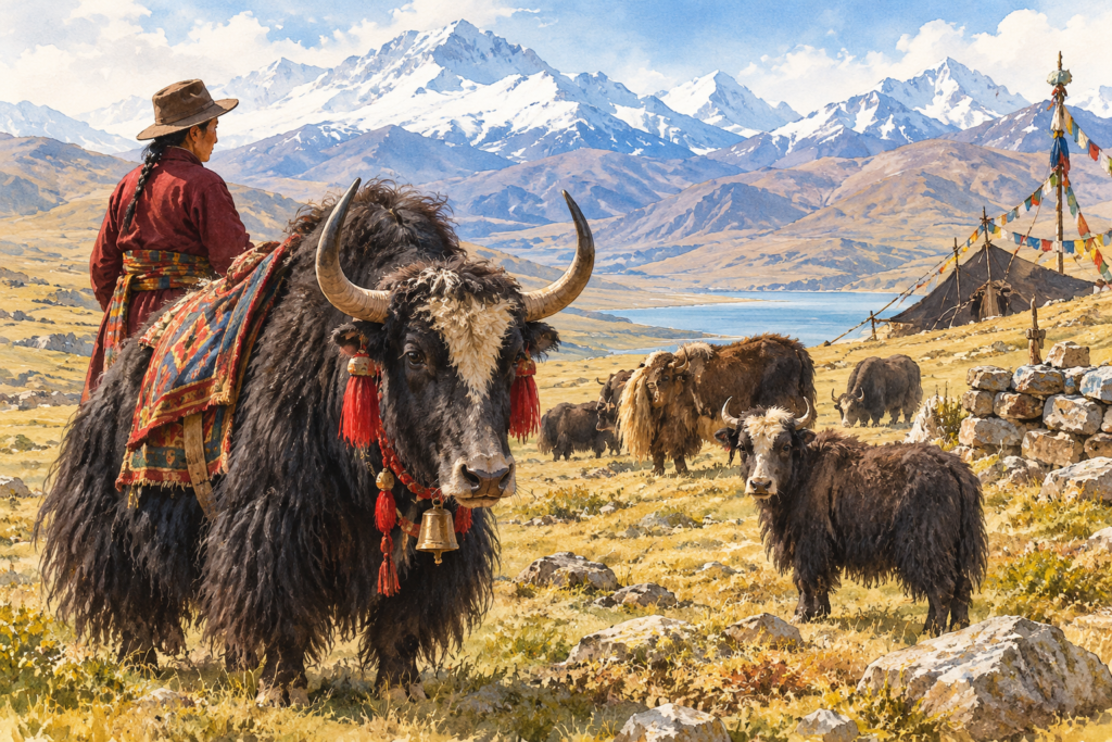 L’élevage des yaks sur le plateau tibétain : un mode de vie