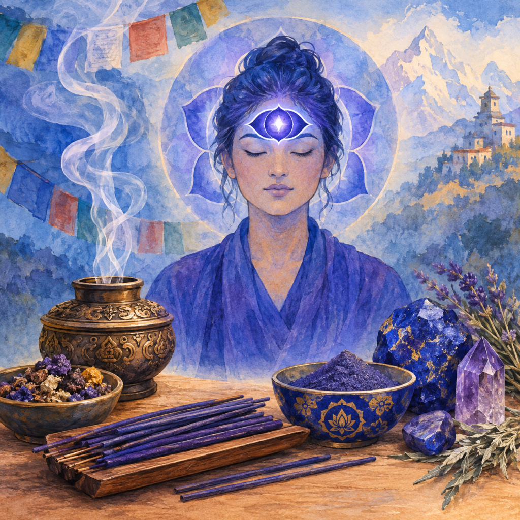 Les meilleurs encens pour le chakra du troisième œil